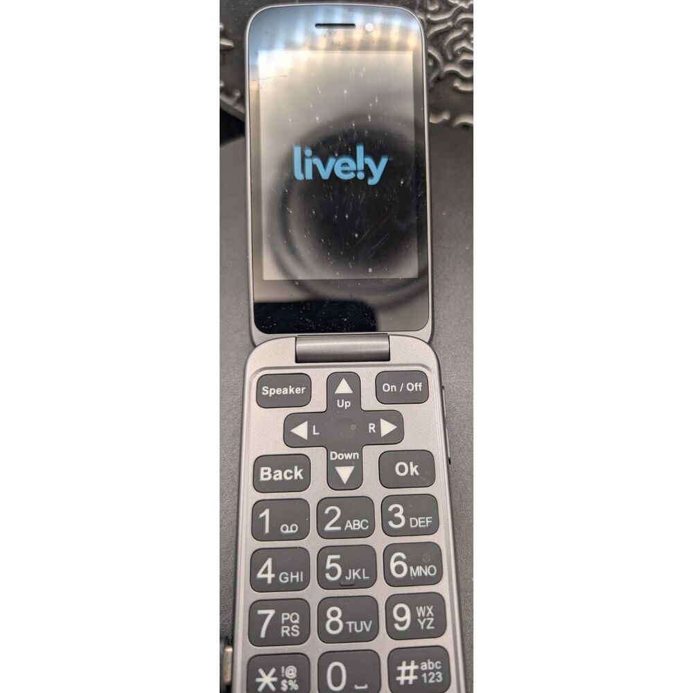 Lively Flip Phone – Powers On – No Further Testing